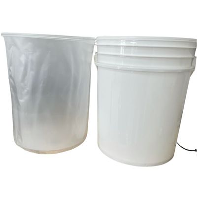 HDPE 5 γαλόνια Bucket Liners Προσαρμοσμένα για το κουβά της μπογιάς σας Φτιαγμένα με τις προδιαγραφές σας