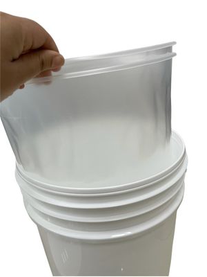 HDPE 5 γαλόνια Bucket Liners Προσαρμοσμένα για το κουβά της μπογιάς σας Φτιαγμένα με τις προδιαγραφές σας