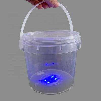 300ml 500ml 750ml 1L τετραγωνικό HDPE πλαστικό κουβά για αποθήκευση τροφίμων και σχεδιασμό συσκευασίας