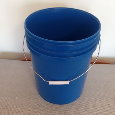 Χημικό 20L πλαστικό κουβά με σφραγισμένο καπάκι και θερμική μεταφορά εκτύπωσης από την Trusted