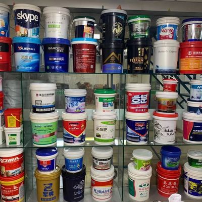 Χημικό 20L πλαστικό κουβά με σφραγισμένο καπάκι και θερμική μεταφορά εκτύπωσης από την Trusted