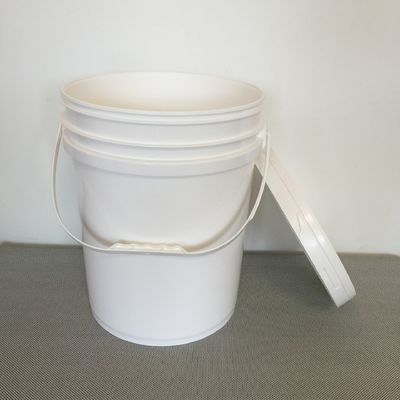 5L 10L 20L βαρύς φόρτωσης πλαστικό κουβά με μεταλλικό χερούλι Διαφανής ή προσαρμοσμένη εκτύπωση