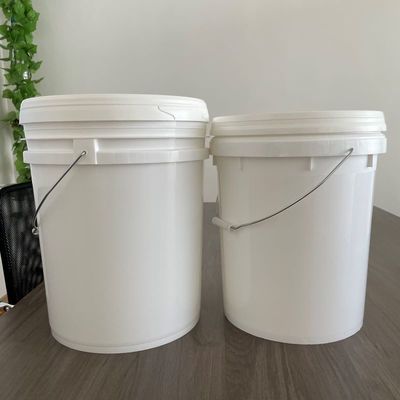 Διαφανές HDPE πλαστικό κουβά 3L 5L 8L δοχείο τροφίμων με πάχος 1,0-2,5 MM