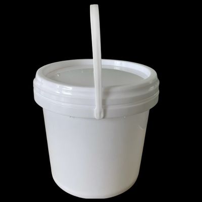 Επικεφαλίδα μεταφοράς θερμότητας / εκτύπωση IML πλαστικό κουβά 4 λίτρα πάχος 1,0 έως 2,5 mm