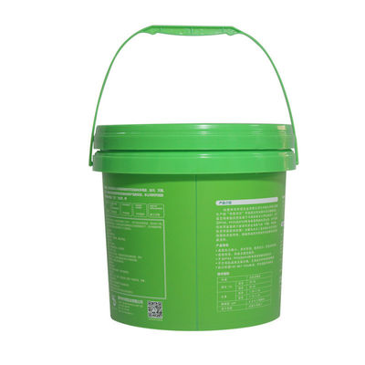 Βιομηχανική προμήθεια κουβάδων 500 ml Λευκός ή διαφανής πλαστικός κουβάς με καπάκι και λαβή