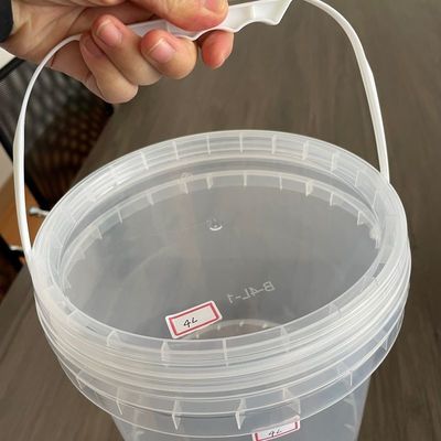 Βιομηχανική ποιότητα HDPE πλαστικό κουβά 3.8L με κάλυμμα ανθεκτικό και πρακτικό
