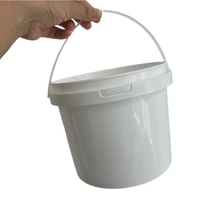 Χημικά 1.5L/2L/3L/5L/10L/20L/25L/40L πλαστικό ορθογώνιο κουβά με καπάκι και λαβή