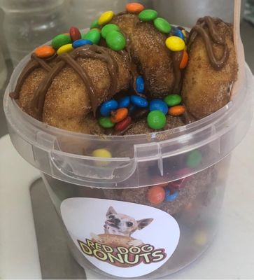 1.0-2.5 MM παχύ 48oz 1.5L Mini Donut Bucket κατασκευασμένο από πολυπροπυλένιο για OEM εκτύπωση