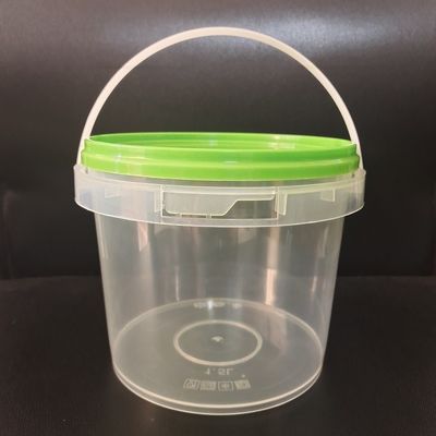 1.0-2.5 MM παχύ 48oz 1.5L Mini Donut Bucket κατασκευασμένο από πολυπροπυλένιο για OEM εκτύπωση