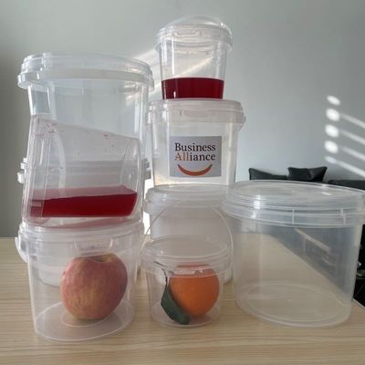 Πιστοποιητικό GAP/ISO/FDA 1L-25L Εύκολο ανοιχτό κουβά κατασκευασμένο από πρωτόγονο υλικό PP για βιομηχανικές χρήσεις