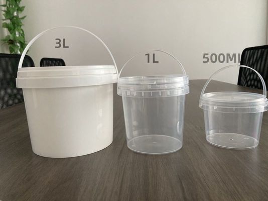 Συσκευές σούπας Σφραγισμένο κουβά πλαστικό κουβά με καπάκι και λαβή