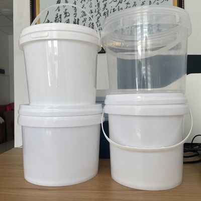 Προσαρμόστε YES 2L 3L 4L 5L πλαστικό κουβά με καπάκι Μαύρο και ανθεκτικό