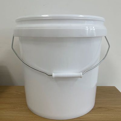 5 Gal Τροφικά πλαστικά κουβάκια με μεταλλικό χερούλι Προσαρμόστε το πάχος 1,0 έως 2,5 mm