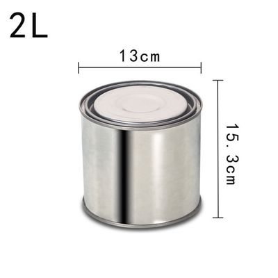 1L-5L Custom Round Metal Bucket Jar για χρώμα και σάλτσα χειριστή ή χωρίς επιλογή χειριστή