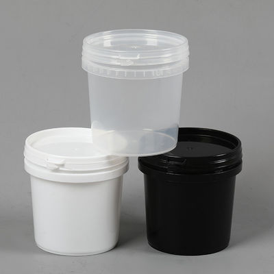 Μικρό λευκό δοχείο για το γιαούρτι 500 ml 750 ml 1 l δοχείο αποθήκευσης τροφίμων με καπάκι