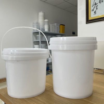 Περιεκτικό δοχείο αποθήκευσης απορρυπαντικού με εκτύπωση IML και πιστοποίηση GAP/ISO/FDA