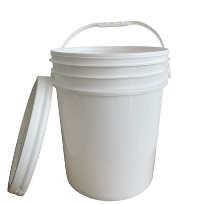 Προσαρμόστε Πολυπροπυλένιο 20L 25L Στρογγυλό πλαστικό δοχείο κουβά για πίκλες και ανθεκτικό