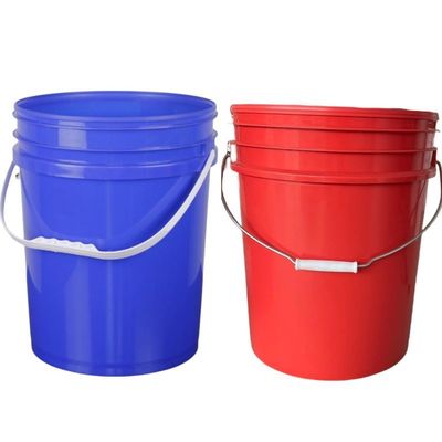 Προσαρμόστε Πολυπροπυλένιο 20L 25L Στρογγυλό πλαστικό δοχείο κουβά για πίκλες και ανθεκτικό