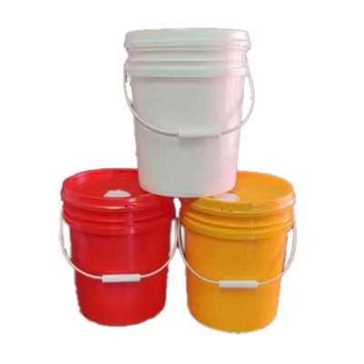 1-25L χρώμα γης και λευκή μπογιά πλαστικό κουβά τύμπανο για λιπαντικό λάδι περιλαμβάνεται