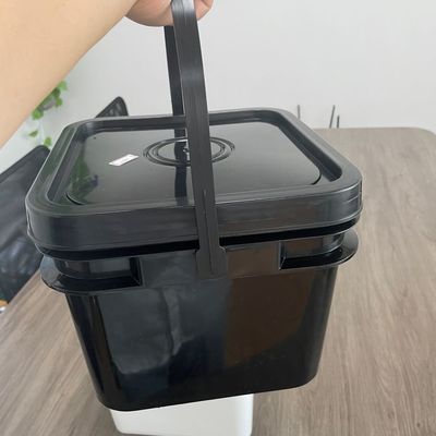 Ασφαλής για τα τρόφιμα πλαστικός κουβάς 1L - 25L Κουβάς με θωρακιστικό καπάκι