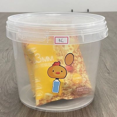 Κίνα Φαρμακείο πλαστικών κουβάδων Προμήθειες Μίνι διαφανές πλαστικό δοχείο κουβά